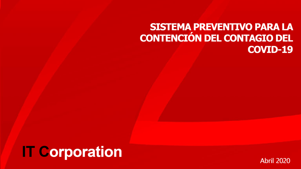 Presentación de sistemas de prevencion 2.0